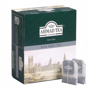 Чай Ахмад Earl Grey в пакетиках