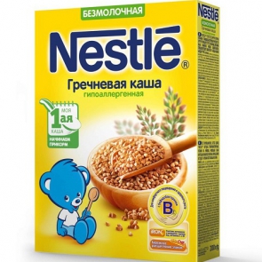 Гречневая каша Nestle безмолочная