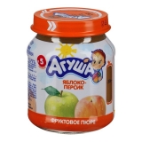 Пюре Агуша яблоко-персик